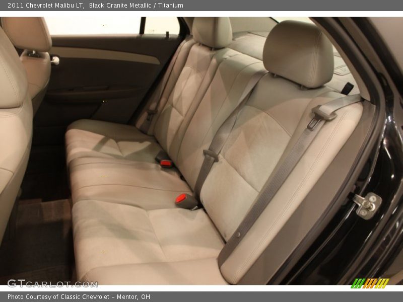 Black Granite Metallic / Titanium 2011 Chevrolet Malibu LT