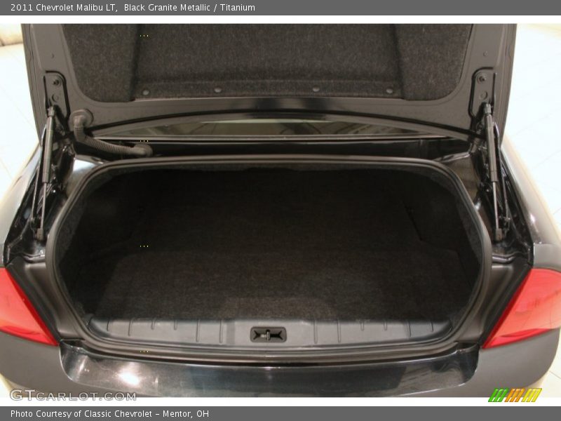 Black Granite Metallic / Titanium 2011 Chevrolet Malibu LT