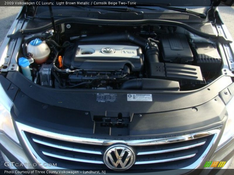 Light Brown Metallic / Cornsilk Beige Two-Tone 2009 Volkswagen CC Luxury