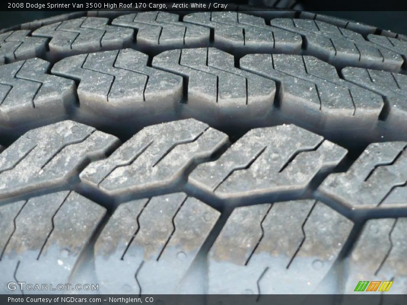 Arctic White / Gray 2008 Dodge Sprinter Van 3500 High Roof 170 Cargo