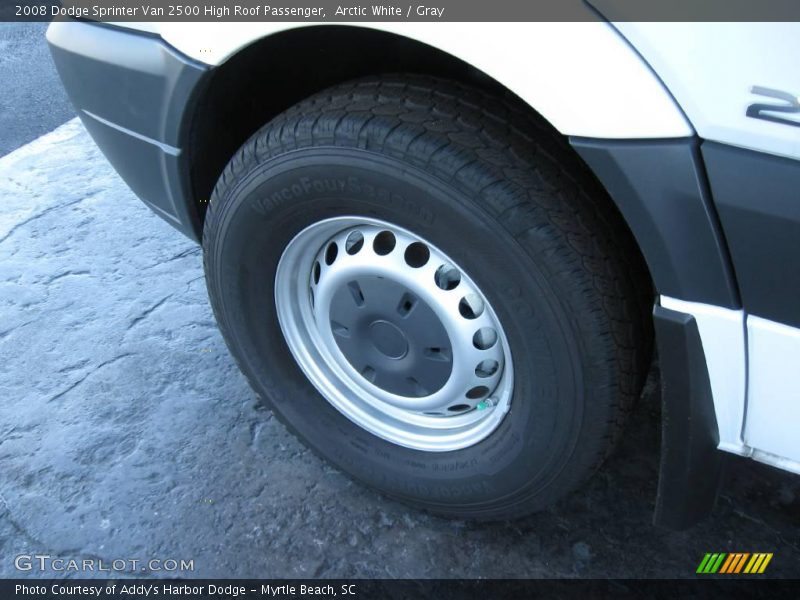 Arctic White / Gray 2008 Dodge Sprinter Van 2500 High Roof Passenger