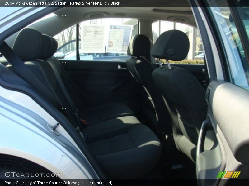 Reflex Silver Metallic / Black 2004 Volkswagen Jetta GLS Sedan