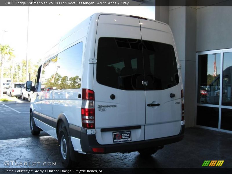 Arctic White / Gray 2008 Dodge Sprinter Van 2500 High Roof Passenger