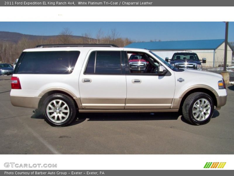  2011 Expedition EL King Ranch 4x4 White Platinum Tri-Coat