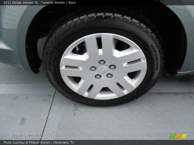 Tungsten Metallic / Black 2012 Dodge Avenger SE