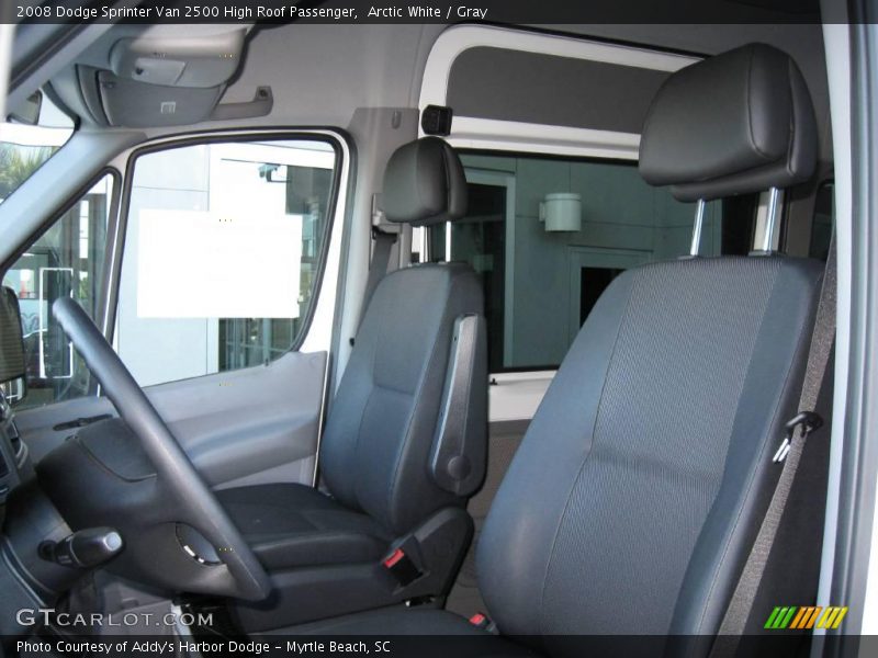 Arctic White / Gray 2008 Dodge Sprinter Van 2500 High Roof Passenger