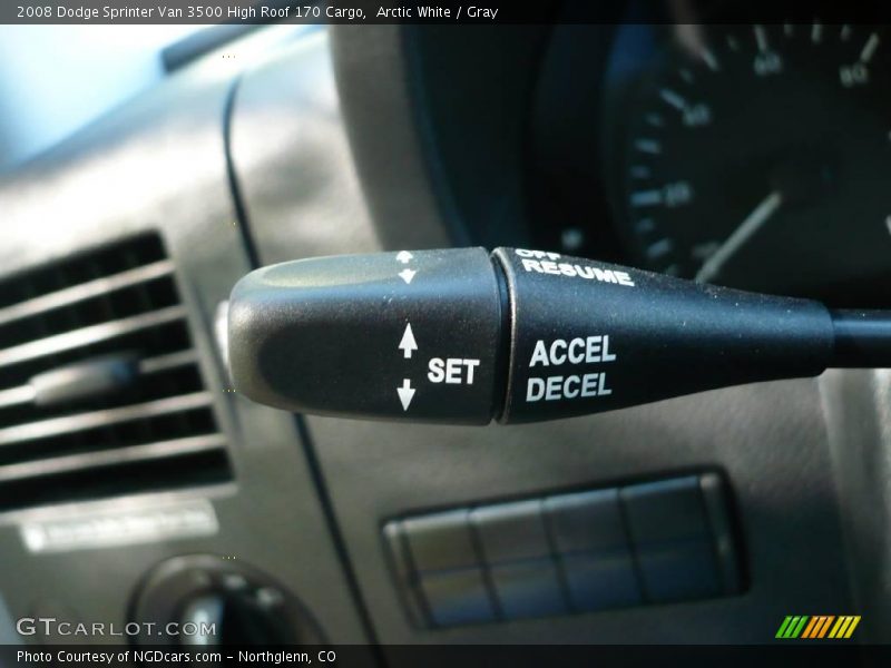 Arctic White / Gray 2008 Dodge Sprinter Van 3500 High Roof 170 Cargo