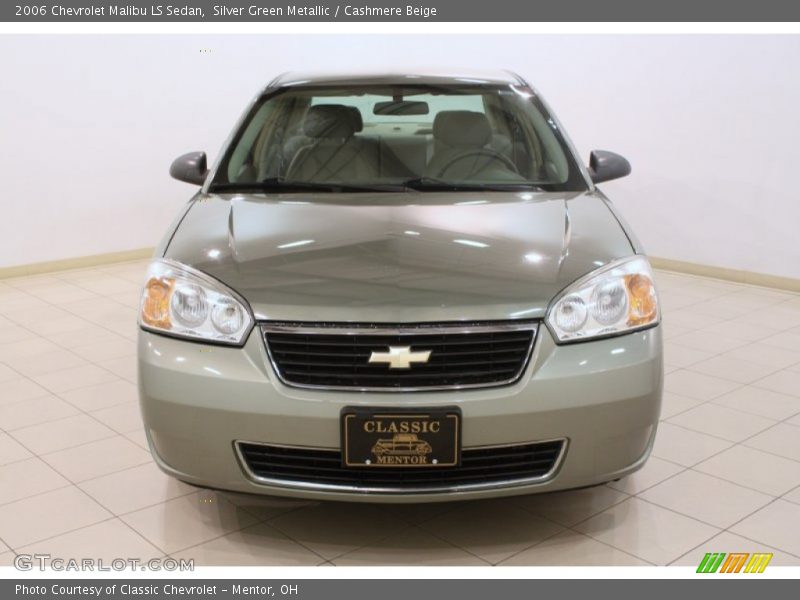 Silver Green Metallic / Cashmere Beige 2006 Chevrolet Malibu LS Sedan