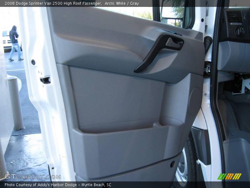 Arctic White / Gray 2008 Dodge Sprinter Van 2500 High Roof Passenger