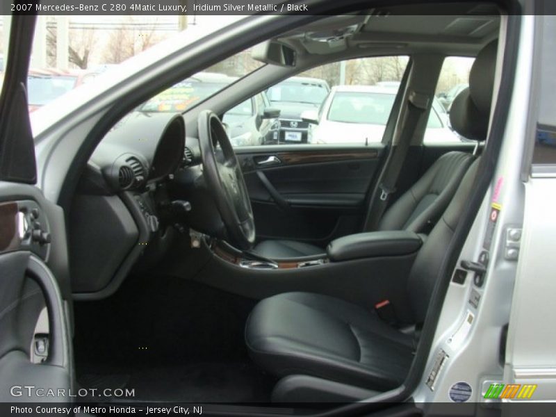  2007 C 280 4Matic Luxury Black Interior