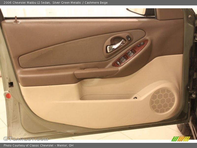 Silver Green Metallic / Cashmere Beige 2006 Chevrolet Malibu LS Sedan