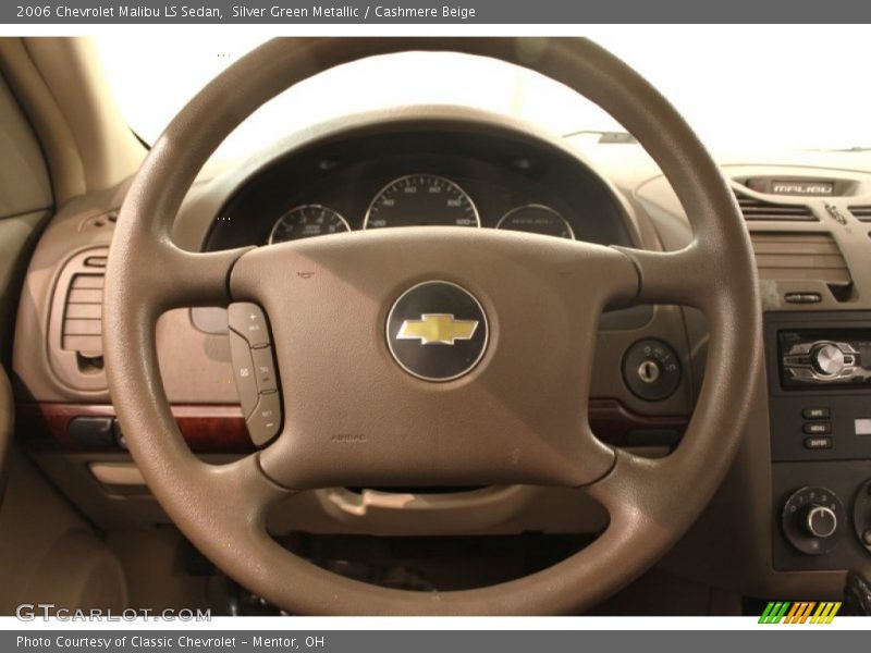 Silver Green Metallic / Cashmere Beige 2006 Chevrolet Malibu LS Sedan
