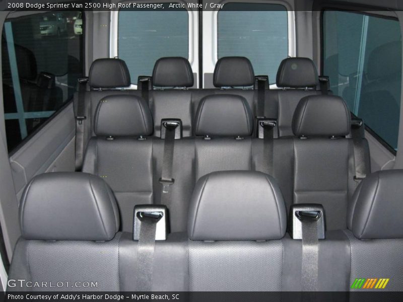 Arctic White / Gray 2008 Dodge Sprinter Van 2500 High Roof Passenger