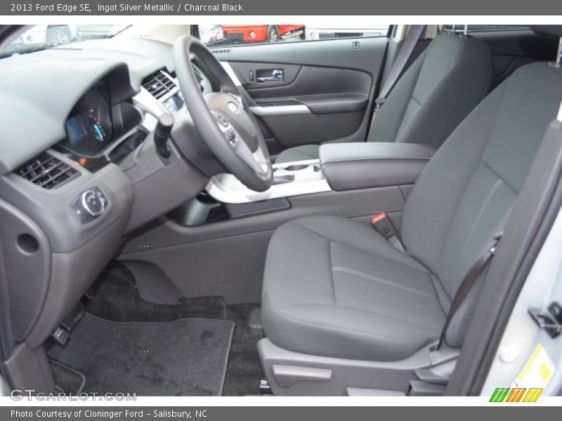 Ingot Silver Metallic / Charcoal Black 2013 Ford Edge SE