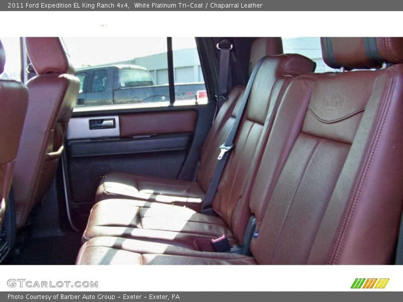 White Platinum Tri-Coat / Chaparral Leather 2011 Ford Expedition EL King Ranch 4x4