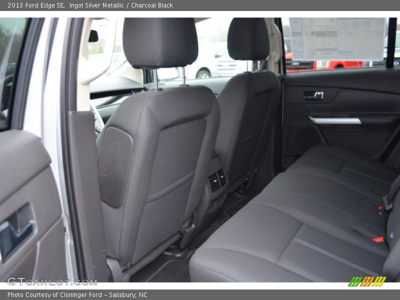 Ingot Silver Metallic / Charcoal Black 2013 Ford Edge SE