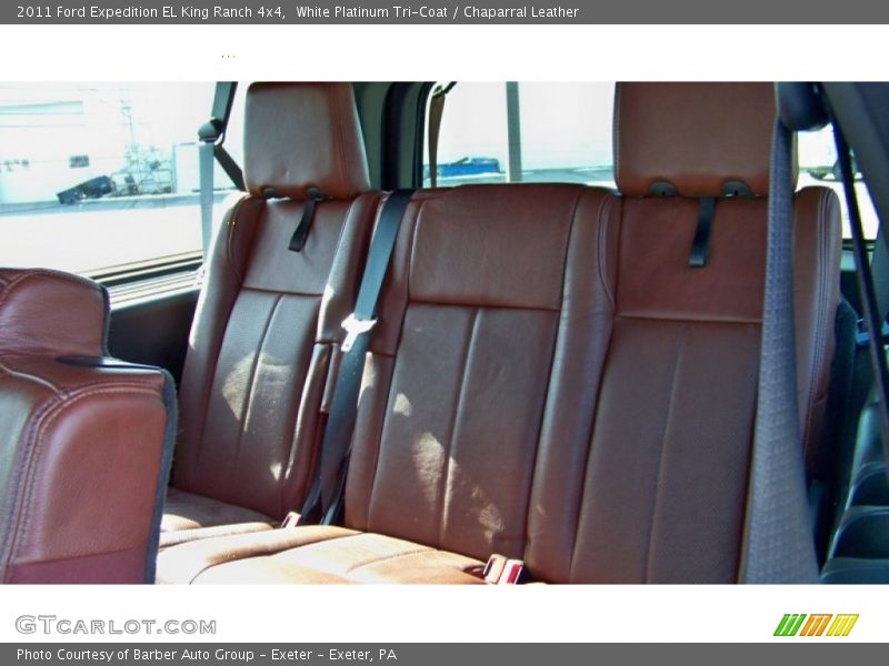 White Platinum Tri-Coat / Chaparral Leather 2011 Ford Expedition EL King Ranch 4x4
