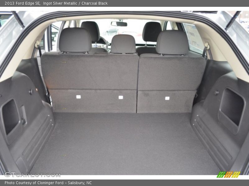 Ingot Silver Metallic / Charcoal Black 2013 Ford Edge SE