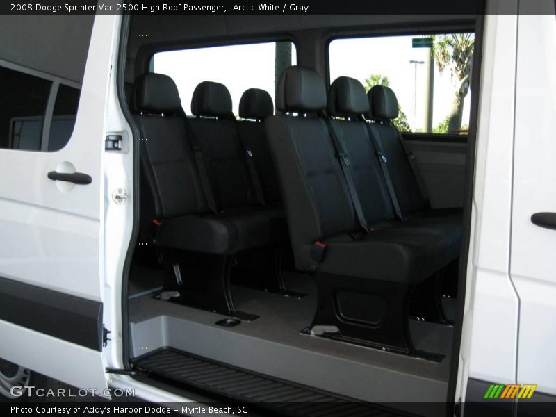 Arctic White / Gray 2008 Dodge Sprinter Van 2500 High Roof Passenger