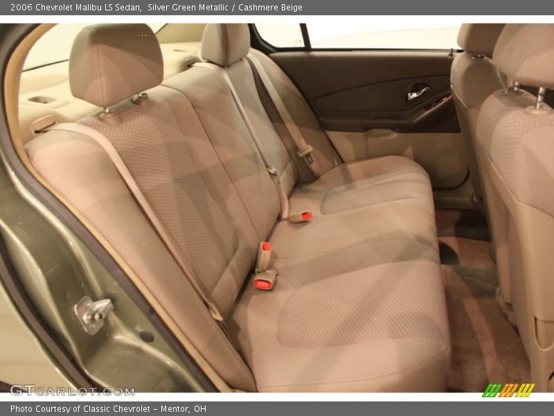 Silver Green Metallic / Cashmere Beige 2006 Chevrolet Malibu LS Sedan