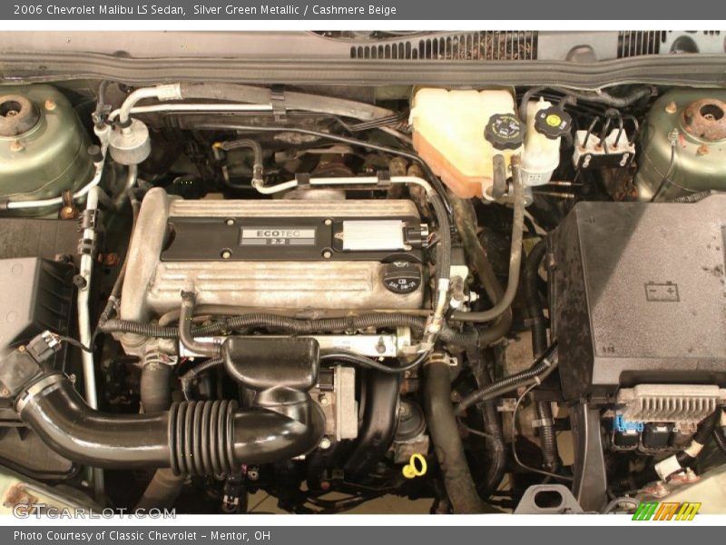 Silver Green Metallic / Cashmere Beige 2006 Chevrolet Malibu LS Sedan