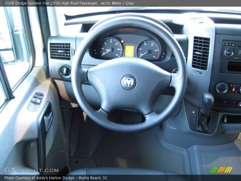 Arctic White / Gray 2008 Dodge Sprinter Van 2500 High Roof Passenger