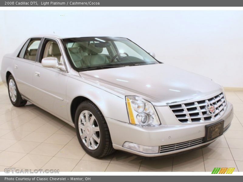 Light Platinum / Cashmere/Cocoa 2008 Cadillac DTS