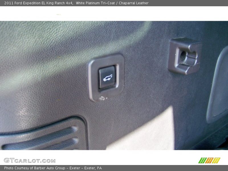 White Platinum Tri-Coat / Chaparral Leather 2011 Ford Expedition EL King Ranch 4x4