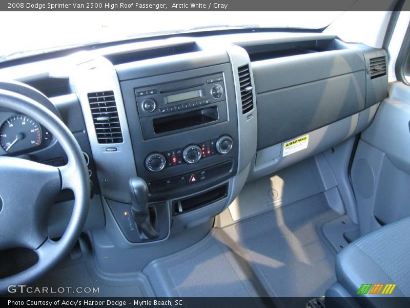 Arctic White / Gray 2008 Dodge Sprinter Van 2500 High Roof Passenger