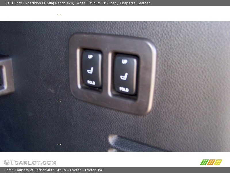 White Platinum Tri-Coat / Chaparral Leather 2011 Ford Expedition EL King Ranch 4x4