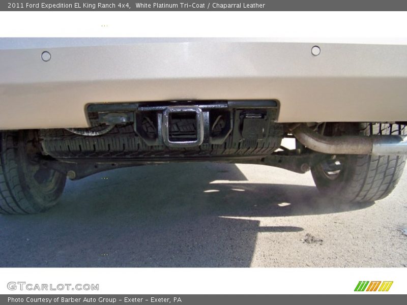 White Platinum Tri-Coat / Chaparral Leather 2011 Ford Expedition EL King Ranch 4x4