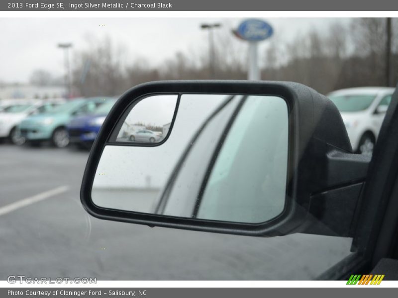 Ingot Silver Metallic / Charcoal Black 2013 Ford Edge SE