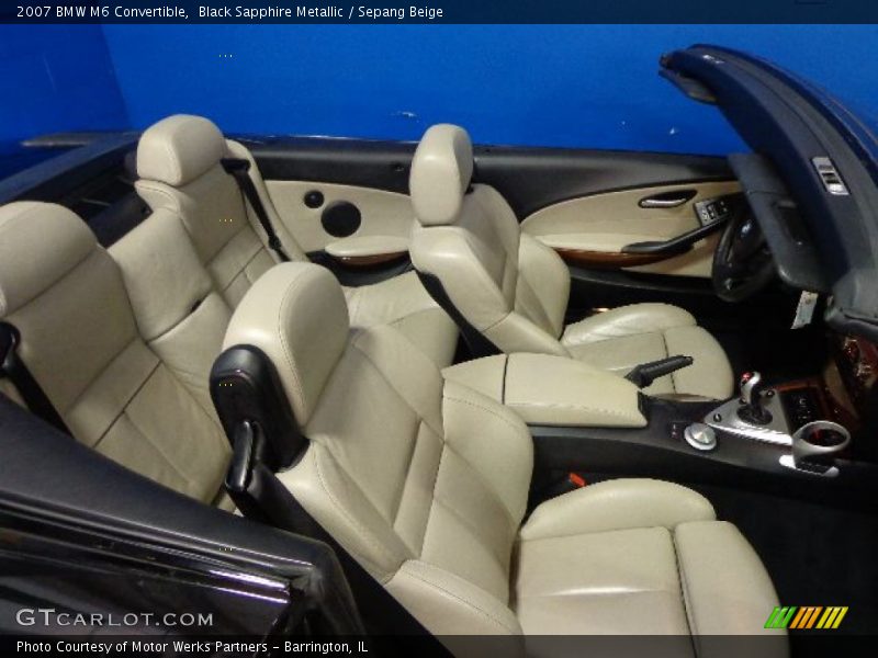  2007 M6 Convertible Sepang Beige Interior