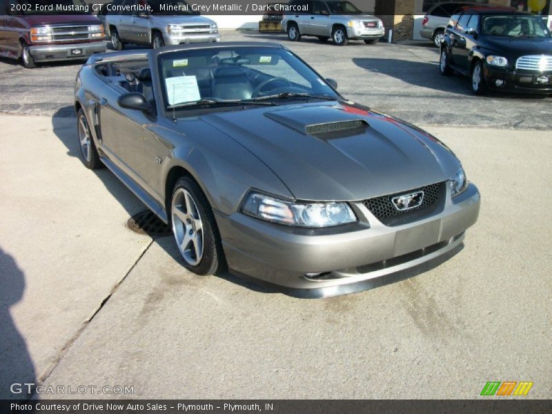 Front 3/4 View of 2002 Mustang GT Convertible