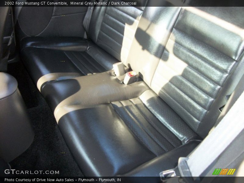 Mineral Grey Metallic / Dark Charcoal 2002 Ford Mustang GT Convertible