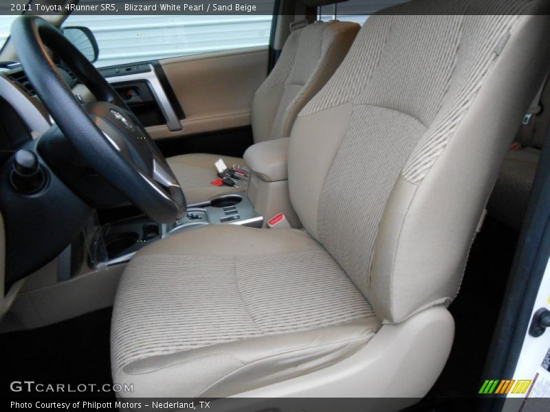 Blizzard White Pearl / Sand Beige 2011 Toyota 4Runner SR5