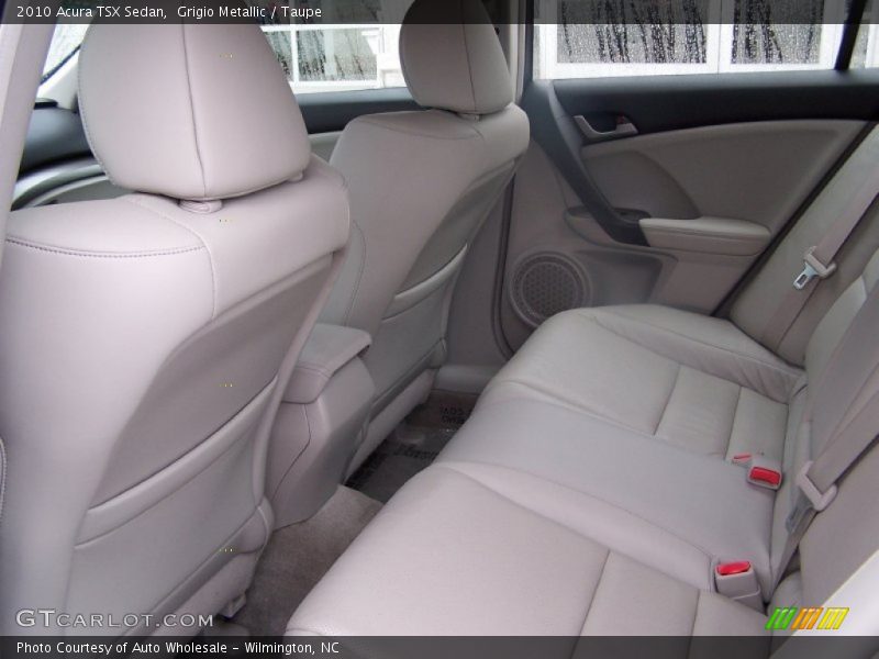 Grigio Metallic / Taupe 2010 Acura TSX Sedan