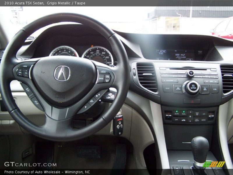 Dashboard of 2010 TSX Sedan