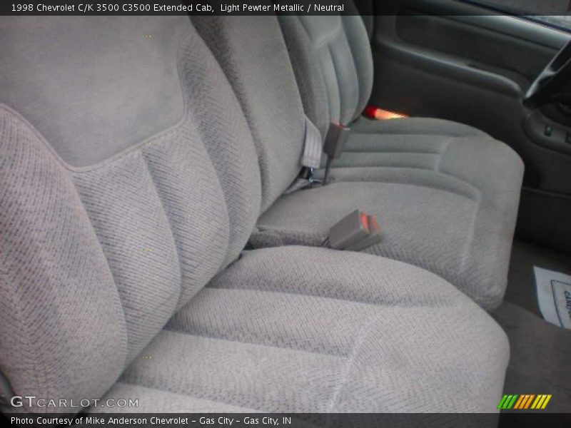 Light Pewter Metallic / Neutral 1998 Chevrolet C/K 3500 C3500 Extended Cab