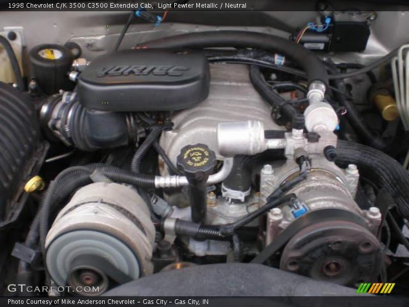 Light Pewter Metallic / Neutral 1998 Chevrolet C/K 3500 C3500 Extended Cab