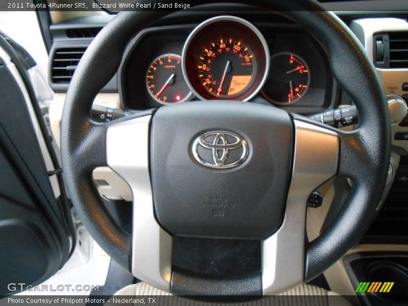 Blizzard White Pearl / Sand Beige 2011 Toyota 4Runner SR5