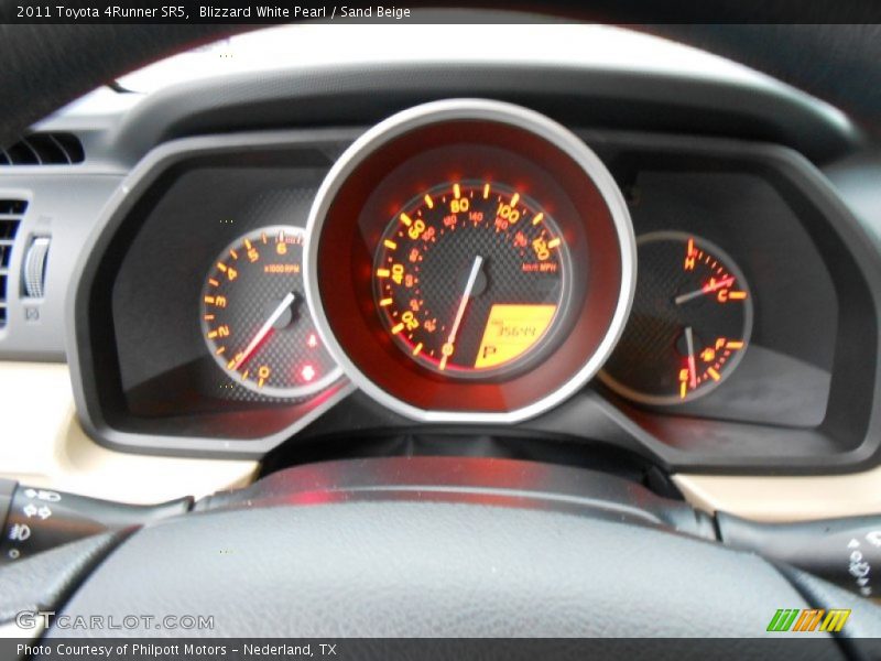 Blizzard White Pearl / Sand Beige 2011 Toyota 4Runner SR5