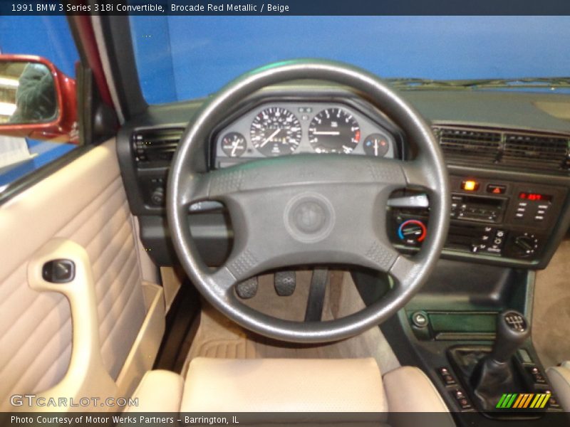  1991 3 Series 318i Convertible Steering Wheel
