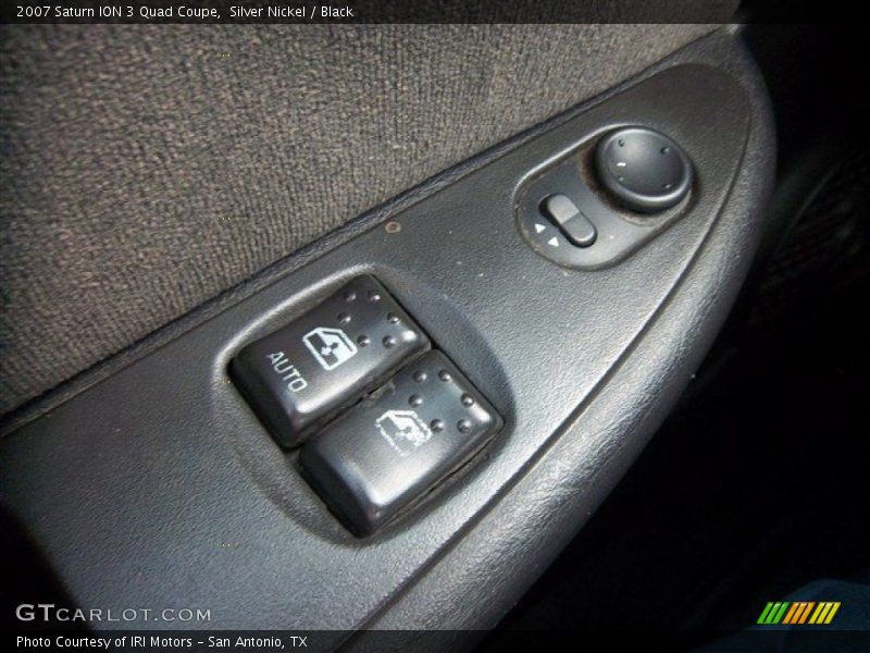 Silver Nickel / Black 2007 Saturn ION 3 Quad Coupe