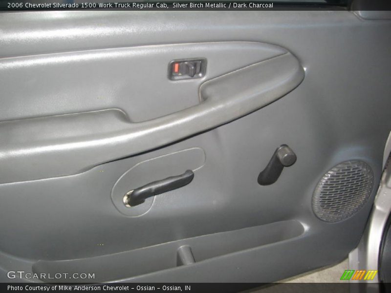 Silver Birch Metallic / Dark Charcoal 2006 Chevrolet Silverado 1500 Work Truck Regular Cab