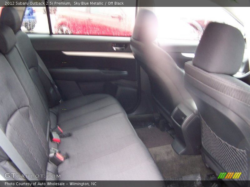 Sky Blue Metallic / Off Black 2012 Subaru Outback 2.5i Premium