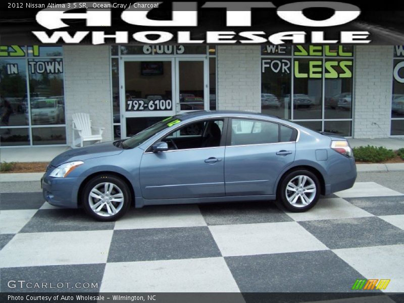 Ocean Gray / Charcoal 2012 Nissan Altima 3.5 SR