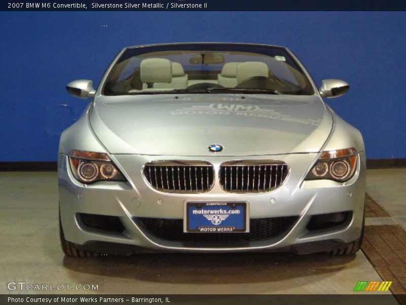 Silverstone Silver Metallic / Silverstone II 2007 BMW M6 Convertible