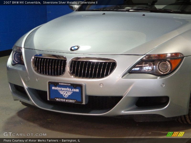 Silverstone Silver Metallic / Silverstone II 2007 BMW M6 Convertible