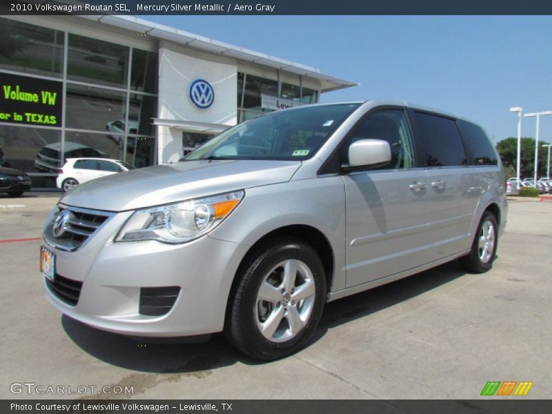 Mercury Silver Metallic / Aero Gray 2010 Volkswagen Routan SEL
